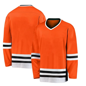 Uniforme de hockey sur glace unisexe de haute qualité, vêtements personnalisés par sublimation, ourlet élastique, coupe ajustée/standard, toutes saisons, prix abordable, vente en gros - Product Image 2