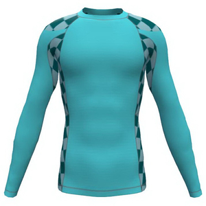 GAF Chemise de compression imprimée avec logo personnalisé Mma Rash Guard sublimé Bjj Surf Rash Guards pour hommes - Product Image 6