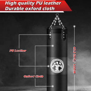 Sac de boxe durable de bonne qualité pour entraînement de boxe Nouvelle arrivée Sacs de boxe en cuir pour coup de pied - Product Image 2