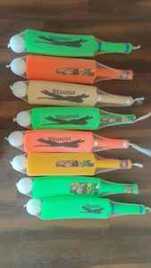 Bate de críquet de plástico moldeado de alta calidad fuerte y ligero para pelota de viento de PVC, pelota de tenis de críquet de plástico y ligera - Product Image 2