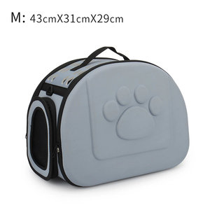 Petit sac de transport portable pour animaux de compagnie, sacs à bandoulière respirants et pliables pour chiens, sac de voyage solide pour animaux en Oxford, EVA, polyester, PC pour chats - Product Image 5