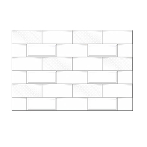 Azulejos de Pared de Ladrillo Refractario Esmaltado 3D Modernos y Elegantes para Interiores de Cocina y Baño, 300x450 mm, de Fábrica de Azulejos de Cerámica India - Product Image 2