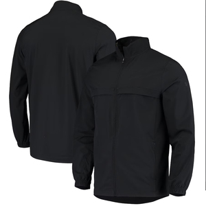 Coupe-vent confortable personnalisé avec col montant Vestes à manches raglan imperméables et à séchage rapide pour l'hiver Style décontracté - Product Image 6