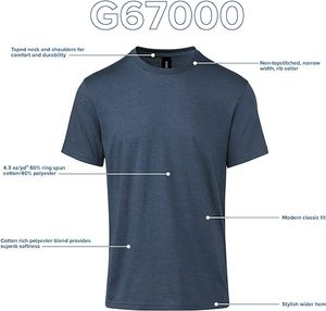เสื้อยืดผู้ชายผ้าคอตตอนสีพื้นเสื้อยืดลำลองสำหรับผู้ชายเสื้อกราฟิกแบบ100% โลโก้แบรนด์ของคุณ - Product Image 2