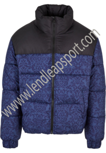 Vêtements à bulles avec logo personnalisé Veste bouffante pour hommes Veste d'hiver épaisse et chaude surdimensionnée pour hommes Veste d'hiver pour hommes - Product Image 3