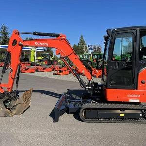 Mini excavatrices utilisées de cabine de Kubota KX033 à vendre - Product Image 1
