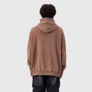 MOVA TEXTILE Basics Precios Bajos Sudaderas con Capucha de Invierno Personalizadas con Logotipo, Estilo Pullover, Bloques de Color, Talla Grande, Sudaderas Gruesas para Hombre - Product Image 4