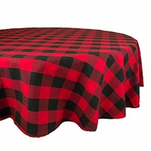 Nappe 100% coton avec un design de broderie contemporain pour la table à manger, les repas quotidiens et les occasions spéciales - Product Image 6