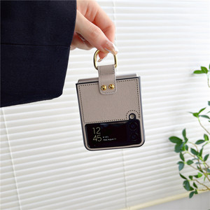 สำหรับ <span class=keywords><strong>Samsung</strong></span> <span class=keywords><strong>Z</strong></span> พลิก1 <span class=keywords><strong>2</strong></span> 3เคสที่มีห่วงเข็มขัดหนัง PU ย้อนยุคกันกระแทกเคสโทรศัพท์สำหรับ <span class=keywords><strong>Samsung</strong></span> Galaxy <span class=keywords><strong>Z</strong></span> <span class=keywords><strong>flip</strong></span> 4 5 - Product Image 3
