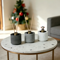 Diffuseur d'huiles essentielles rond de 50 ml pour la maison, l'hôtel, diffuseur d'arômes d'air, bouteilles de diffuseur d'arômes pour la maison, diffuseur de parfum pour cadeau
