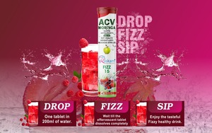 Tabletas efervescentes de soporte inmunológico Raskam para adultos, salud intestinal, Vinagre de sidra de manzana, suplementos de hierbas - Product Image 6