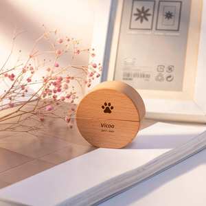 Small Keepsake Urns Custom Engraved <b>for</b> Human <b>Ashes</b> Pet Urns Cremation Mini Keepsake Small Urn Natural - Product Image 3