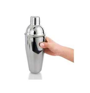Vente chaude de haute qualité Boston Cocktail Shaker Set Argent Métal et Verre Jigger pour Bar et Restaurants Kit de Barware Unique - Product Image 6