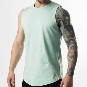 Débardeur de gymnastique en coton spandex tricoté sur mesure OEM-Conception solide de haute qualité, respirante et à séchage rapide pour l'entraînement sportif - Product Image 6