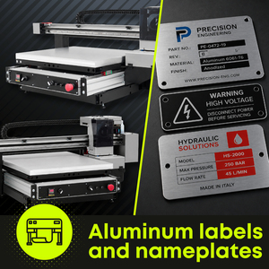 <b>Printer</b> for Anodized Aluminum Nameplates and Labels with XP600 Printhead - Product Image 1
