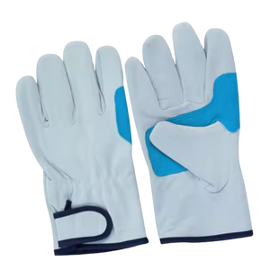 ถุงมือหนังอุตสาหกรรมประสิทธิภาพสูง ปรับแต่งได้ ป้องกันการลื่น ระบายอากาศได้ดี ทนทาน ป้องกันการสั่นสะเทือน ผลิตจากหนังแพะ - Product Image 6