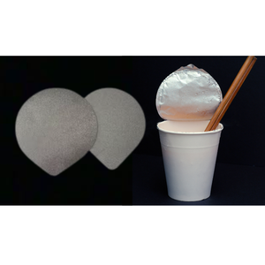 High Quality Custom Aluminum Foil Lid Wholesale <b>Paper</b> <b>Laminated</b> Seal & Closure for Food Made by Vietnam Manufacturer - Product Image 6