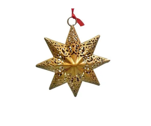 Árbol de decoración colgante de metal con diseño de acabado pintado con decoración de metal para el hogar Decoración de árbol de Navidad para diseño colgante - Product Image 3