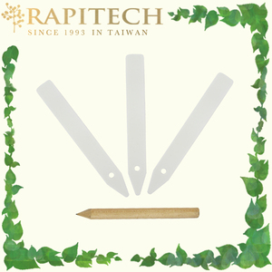 6 Inch <b>White</b> Plant <b>Marker</b> Made of Durable PP Plastic - Product Image 6