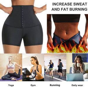 Leggings de sport pour femmes, motif uni, avec revêtement nano, pour yoga et fitness, avec gaine amincissante pour brûler la graisse abdominale et favoriser la perte de poids – Grande Vente - Product Image 5