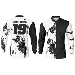Jersey de Poliéster de la Mejor Calidad, 100% Poliéster, Impresión Personalizada OEM, Ropa Profesional para Ciclismo, Motociclismo y Automovilismo, Transpirable y Duradera - Product Image 6