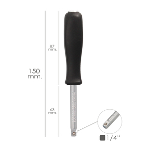 Manico per Cacciavite con Attacco da 1/4 di Pollice e Funzione di Prolunga - Product Image 2
