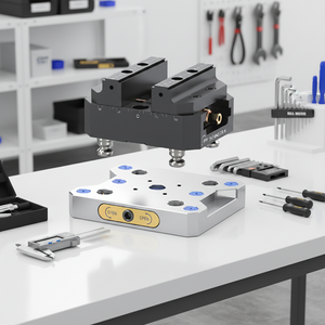 Morsa Autocentrante a 5 Assi ad Alta Precisione per Centri di Lavorazione CNC e Fissaggio Utensili - Product Image 2