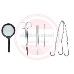 Kit de herramientas de disección de acero inoxidable de 8 piezas, juego de instrumentos de disección, instrumentos de Neurocirugía - Product Image 3
