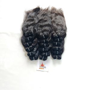 100% Natural Black Vietnamese Human <b>Hair</b> Extensions Cuticle Aligned Weaving Styles Wave Curl Wholesale <b>Braiding</b> Cheap Women's - Product Image 5
