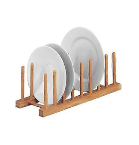 Support d'assiette en bois personnalisé vente directe d'usine égouttoir à vaisselle en bois couvercle tasse égouttoir à vaisselle support de support - Product Image 4