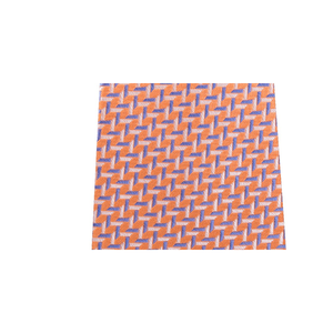 Cravatta Casual da Uomo Michael Kors in Seta, Design Classico Jacquard a Pois e Righe Arancioni, in Lana e Cotone, Taglia Regolare per Completi e Regali - Product Image 3