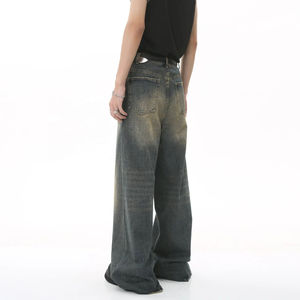 Veste en cuir en tissu toile, coupe ample et décontractée pour l'hiver, style unisexe - Product Image 4