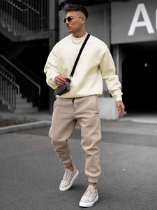 Sudaderas con Capucha Personalizadas al por Mayor para Hombre, Estilo Urbano, Ligeras, de Algodón y Felpa, con Hombros Caídos - Product Image 2