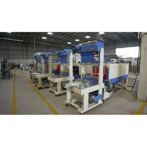 Máquina semiautomática de embalaje de shirk de acero inoxidable para alimentos, bebidas, latas, bolsas, funda de cinturón de aluminio, Motor eléctrico nuevo PLC - Product Image 3