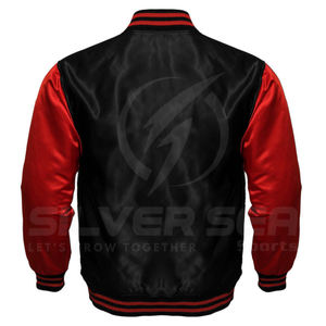 Chaqueta cortavientos con letras personalizada para hombre de poliéster 100% chaqueta con estampado de escuela secundaria con características gruesas - Product Image 5