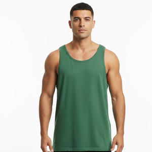 Hommes muscle débardeur OEM usine fournisseur en gros sur mesure sans manches vêtements de gym entraînement gilet fitness décontracté mode sportive - Product Image 1