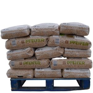 Paquete de 15kg de pellets de madera de pino y haya baratos con certificación DIN EN - Product Image 4
