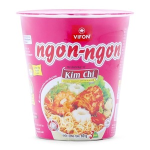 Nouilles de marque Vifon Ngon Ngon, saveur bœuf instantanée, 60g, emballées - Product Image 1