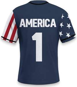 เสื้อกีฬาเบสบอลสำหรับผู้ชายเสื้อกีฬาเบสบอลผ้าโพลีเอสเตอร์ระบายอากาศได้ดี - Product Image 5