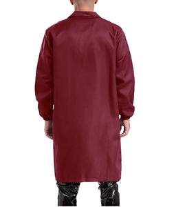 Blouse de laboratoire unisexe de haute qualité à manches longues en coton et polyester durable pour usage médical en hôpital, clinique et laboratoire (avec poche pour aiguilles) - Product Image 2