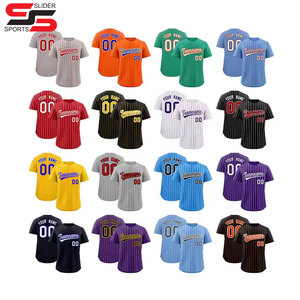 Ventes en gros d'usine de maillots de baseball, maillots de baseball personnalisés, broderie, maillots de baseball pour jeunes - Product Image 3