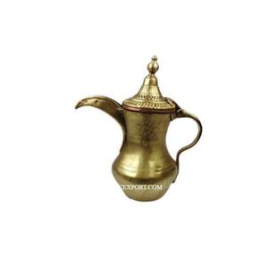 Handmade Vintage Dallah High Quality Made Indian Home Decor Metal Drinkware Coffee <b>Tea</b> Housewarming <b>Gifts</b> Eco-Friendly Supply - Product Image 2
