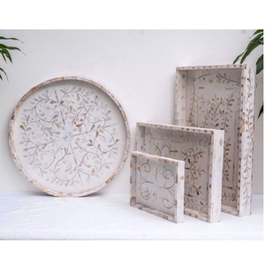 ถาดเสิร์ฟเนื้อควายธรรมชาติทรงสี่เหลี่ยมผืนผ้า - Product Image 4