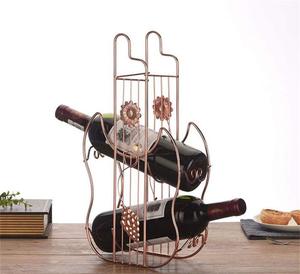 TQC Black Metal Frame EcoFriendly <b>Wine</b> Bottle <b>Rack</b> <b>Modern</b> <b>Wine</b> Bottle Display Stand for Hotel Restaurant-Hot Selling Decorative - Product Image 4