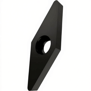 Plaquette de tournage indexable ISO VCGW 130304T5305 D.2.6mm MT-CVD revêtue noire, lot de 10, pour outils de tournage - Product Image 2