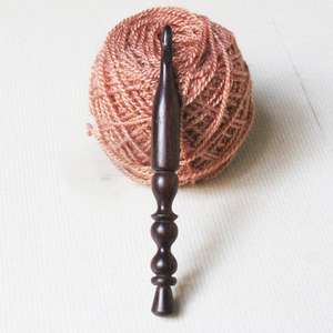 6.0mm Resin Wood Mix <b>Crochet</b> <b>Hook</b> Set Handmade <b>Crochet</b> <b>Hooks</b> Knitting Needle Rosewood Turned Yarn <b>Hooks</b> for Ergonomic - Product Image 5