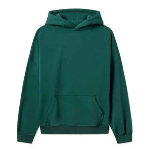 Jersey básico de algodón para hombre, sudaderas con capucha bordadas ajustadas, sudaderas con capucha, forro polar liso personalizable para invierno, servicio OEM - Product Image 1
