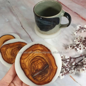 Création intemporelle Art indien haute qualité en bois résine caboteur Style moderne ange modèle à la main décoration de la maison cadeaux artisanat - Product Image 5