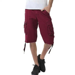 High Street Wear Casual <b>Belted</b> Shorts Cargo Shorts Summer Canvas Fabric Men's Cargo Shorts Wholesale Custom Design <b>Plus</b> <b>Size</b> - Product Image 5