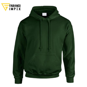 Nueva Llegada, Sudadera con Capucha Unisex de Invierno Personalizada con Bordado de Diseñador, Pantalones Deportivos con Estampado, Forrados y con Capucha Verde Oscuro - Product Image 1